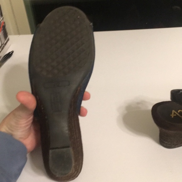 Denim wedges - Picture 6 of 7